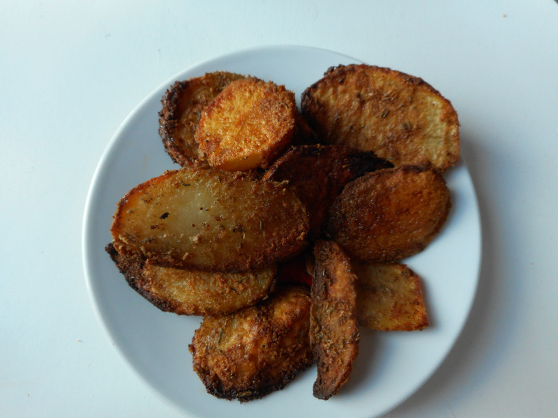 печени картофи с фъстъчено масло
